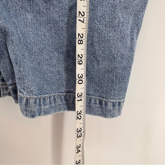 Vintage GUESS USA MADE Overalls Womens Denim Bib Jean 80s 90s Med - Picture 4 of 8